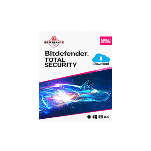 Bitdefender Total Security 2024 (5-Device) (1-Year Subscription) – Android|Mac|Windows|iOS